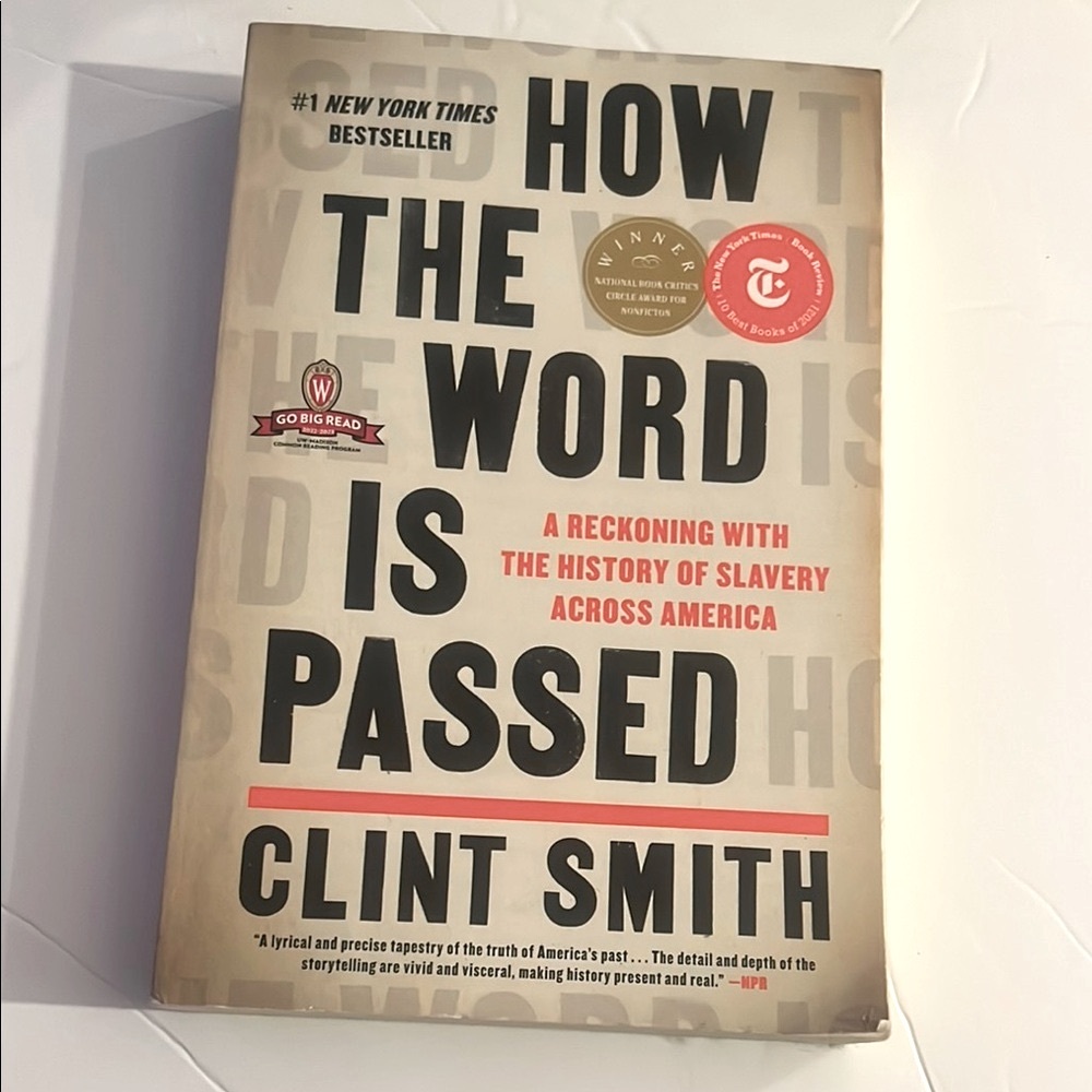 How the Word Is Passed by Clint Smith - Cream Cover Coffee Table Book